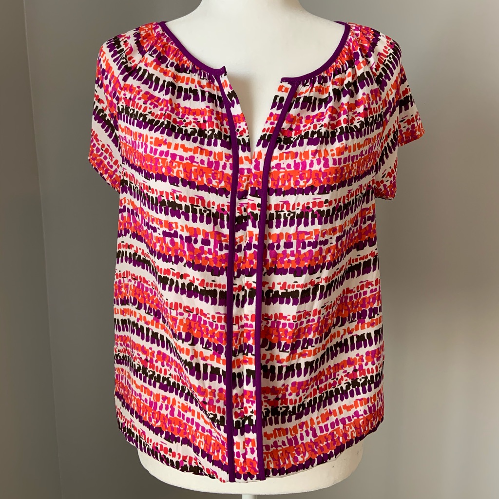 Multi-Colored Spring Blouse